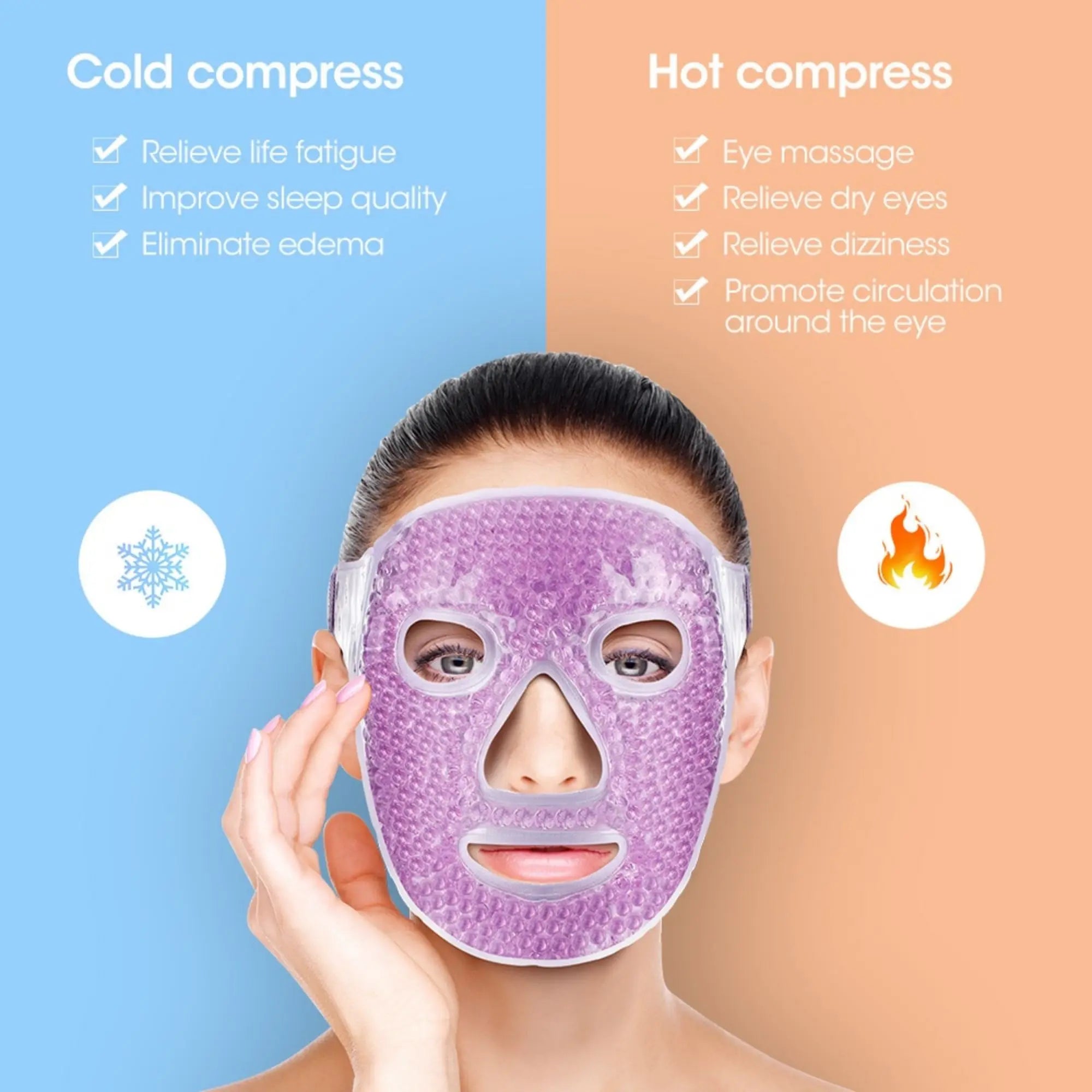 Gel Cooling Ice Face Mask